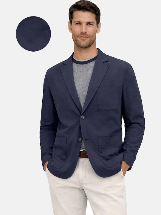 Καλοκαιρινό Ανδρικό Σακάκι Dark Navy
