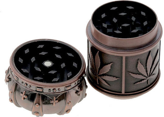 Amsterdam Râșniță Trefiș „Crown” 34mm 4 Părți