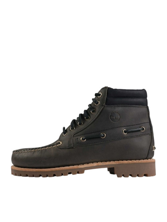 Leder Graue Herrenstiefel