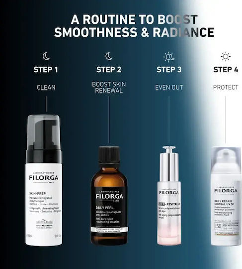 Protective Moisturizing Fluid Filorga Daily Repair Mineral Uv 50 50 Ml