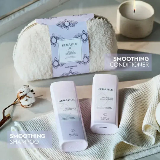 Kerasilk Essentials Smoothing Set Gift Set Unruly Frizzy Hair