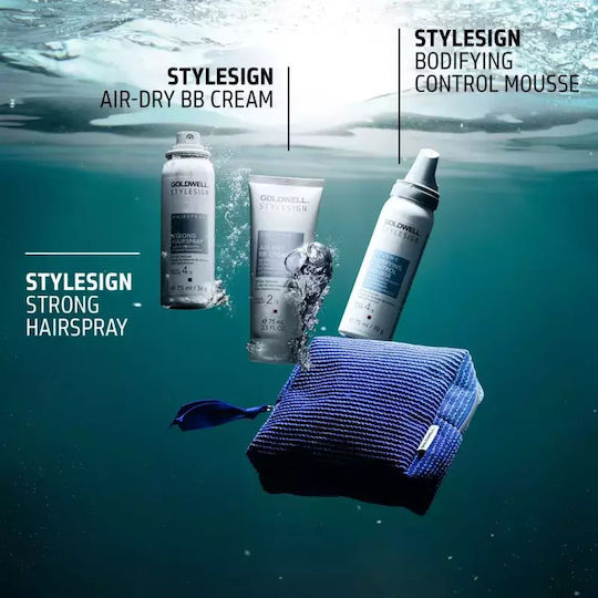 Goldwell Stylesign Travel Set Smoothing While Maintaining High Hair Volume