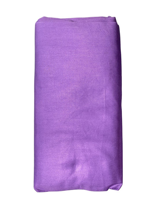 Das Home Satin Line Single Bed Sheet With Rubber Hugger 110x200+35cm 1