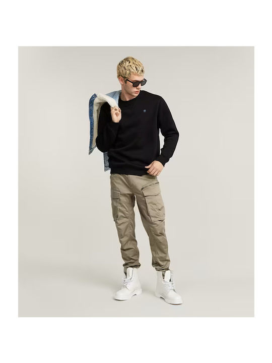 Rovic Zip 3D Trousers Cargo Elastic in Regular Fit Dune