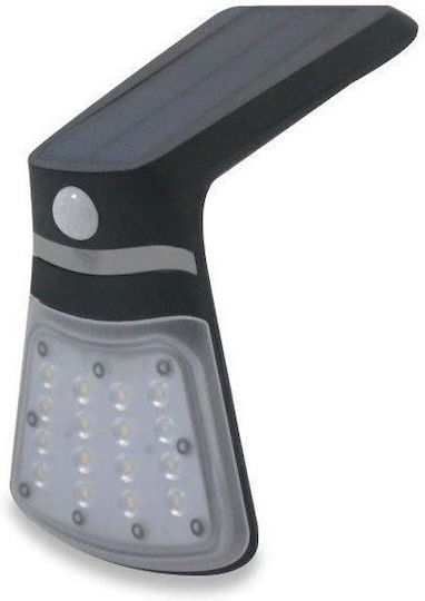 Bot Lighting Wall Mounted Solar Light 2W 240lm Natural White 4000K with Motion Sensor 10.5cmx9cmx20cmcm