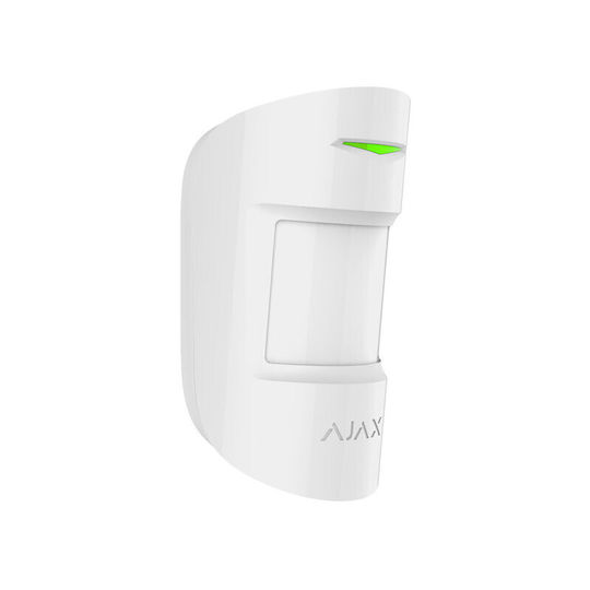 Ajax Systems Безжичен RF Сензор За Движение Микровълни И Инфрачервен 80° Обхват 12m