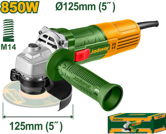 Jadever JDAG15851 Τροχός 125mm Ρεύματος 850W