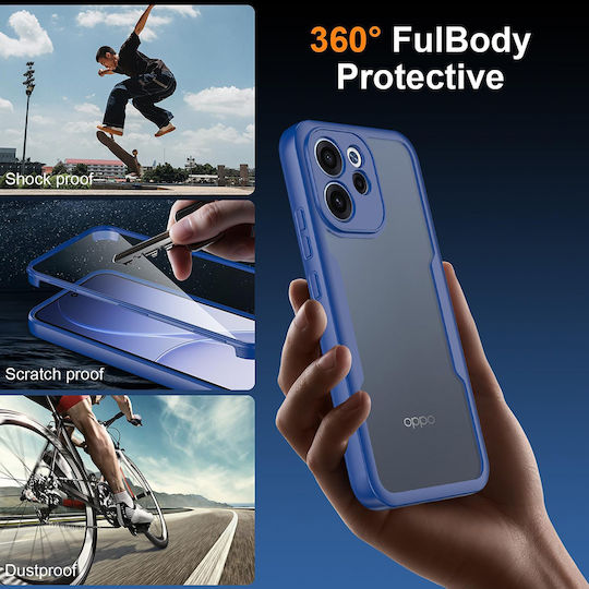 Techsuit ColorVerse 360 Vollschutz Transparent (Oppo Reno15 F)