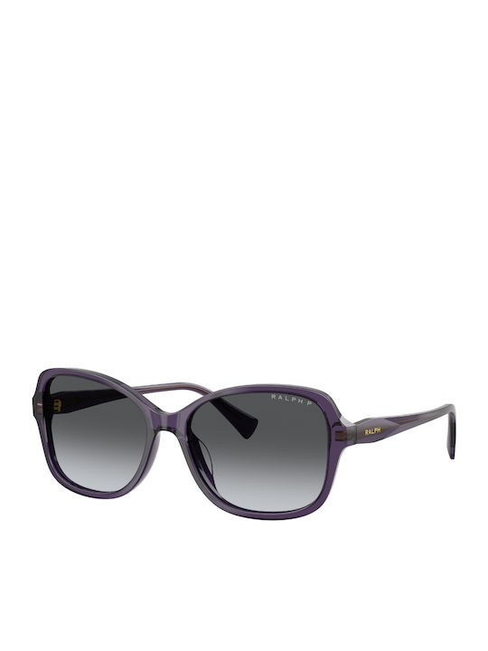 Ralph Lauren Ochelari De Soare Unisex Cu Ramă Violet Din Plastic Și Lentile Gri 5351U-6345T3-57