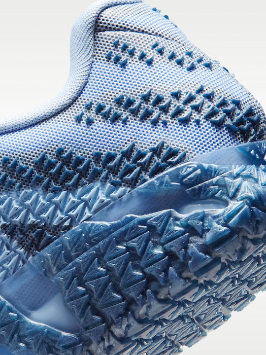 Ja 3 "Warning Label" Pantofi de Baschet cu Talpă Joasă Cobalt Bliss / Midnight Navy / Argintiu Metalizat