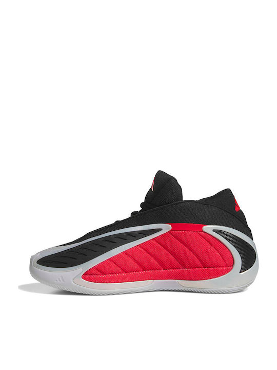 Anthony Edwards 2 "Georgia Bulldogs" Високи Баскетболни Обувки Сребристи Металик / Чист Рубин / Черни