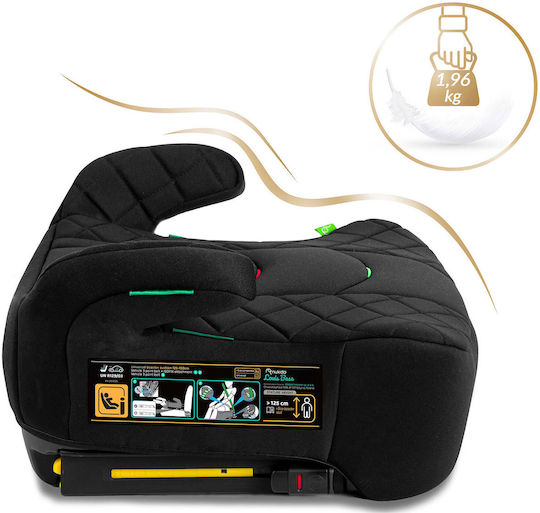 Nukido Louis Scaun Auto Booster i-Size cu Isofix Negru 22-36 kg