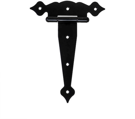 Decorative Hinge Gates Doors Black Color 194x55x48x2.5 Mm 9744