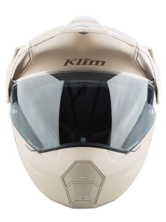 Klim X1 Alpha Matte Peyote/Teak Каска за Мотор On-Off DOT / ECE 22.06 1550гр с Pinlock