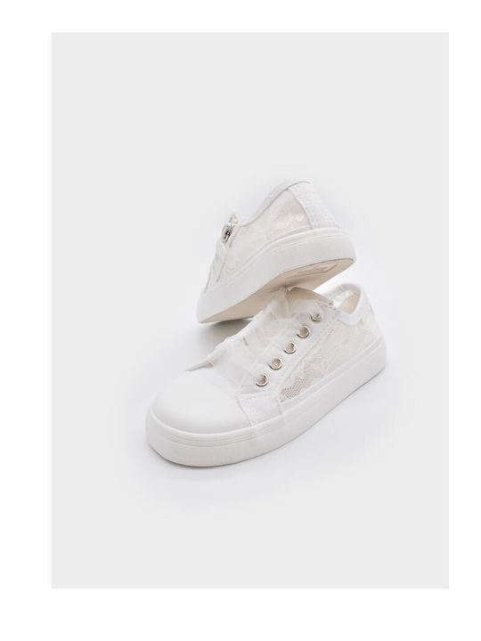 Παιδικά Sneakers Λευκά