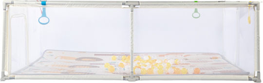 Park with Mattress Beige 200x200cm