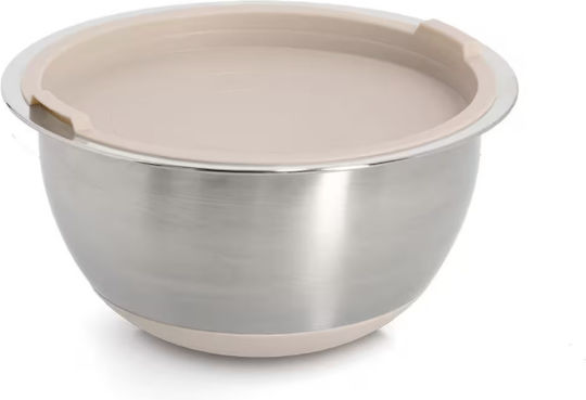 Zeller Σετ Δοχεία Φαγητού Inox Ασημί 27cm 3τμχ