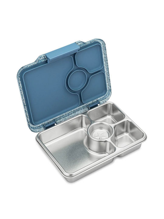 Yumbox Recipient De Mâncare Inox Gri 22.8x17.8cm