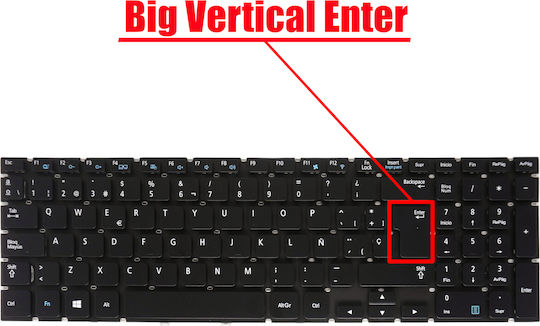 Spanish Laptop Keyboard Samsung Np355v5c 355e5c 355v5c 350v5c 355v5x 550p5c Np350e5a Ba59-03271a Ba59-03270a 9z.n4nsn.001 Es No Frame Black Code 40361esnofr