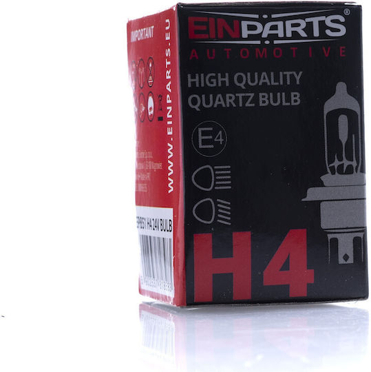 Einparts Λάμπες Αυτοκινήτου H4 Αλογόνου 24V 2τμχ