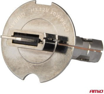 AMiO Lămpi Auto H3 Canbus LED 6000K Alb Rece 12V 60W 2 Bucăți