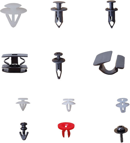 Einparts Clips Ford 382 Stück Fender Panel Installationsset