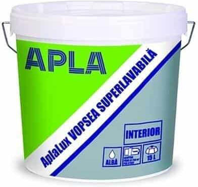 Super Washable Interior Paint 2.5l Apla Lux White Ext10012