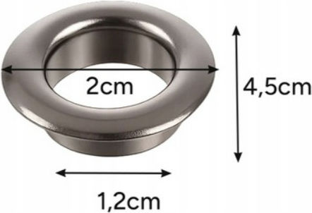 Kit 100 Capace Metalice Dispozitiv De Fixare Pentru Perforator Diametru Exterior 20 Mm Diametru Interior 12 Mm Înălțime 4.5 Mm Cutie De Depozitare Din Oțel Carbon