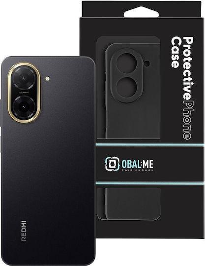 Obal:Me Matte Silicone Back Cover 1.5mm Black Redmi A5