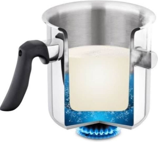 Oală Pentru Fierberea Laptelui și Ciocolatei 3 L Capacitate Inox Semnal Sonor Zln 1802