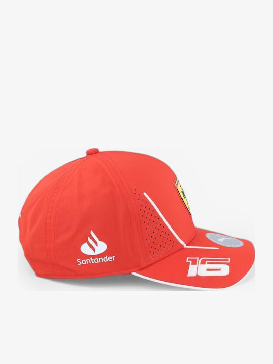 Puma X Scuderia Ferrari Charles Leclerc Team Baseball Cap Red