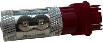 Lămpă Auto P27/7W / T25 / P27W Canbus LED Roșie 12V / 30V / 24V 50W