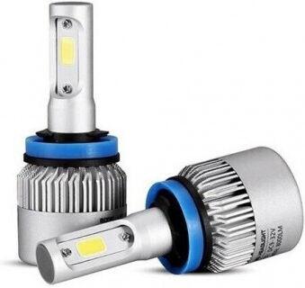Lămpi Auto H9 Canbus LED 4300K Alb Natural 12-24V / 12V 72W 2 Buc