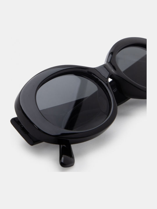 Luigi Unisex Sunglasses with Black Frame and Black Lens 4856401