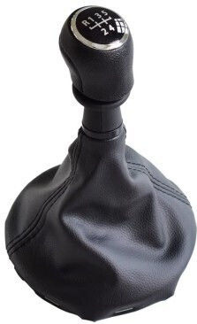 Mânere Schimbător Viteze Cu Capace Pentru Volkswagen Transporter / T5 / Passat 2003-2015 Negru