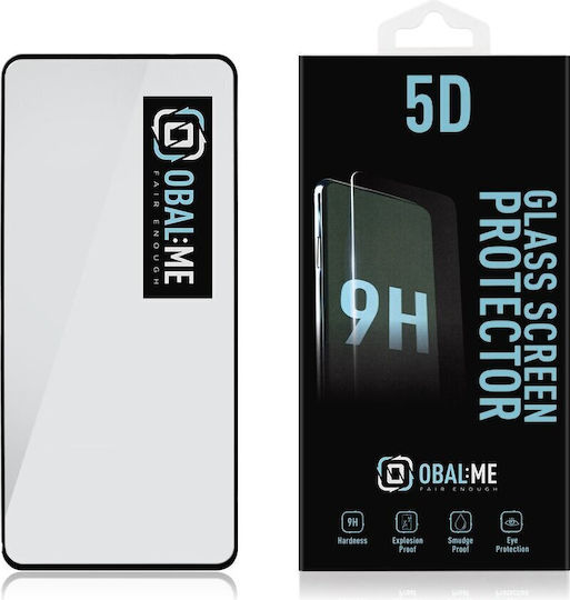 Obal:Me 2.5D 0.28mm Tempered Glass Black Compatible With Honor Magic5 Lite