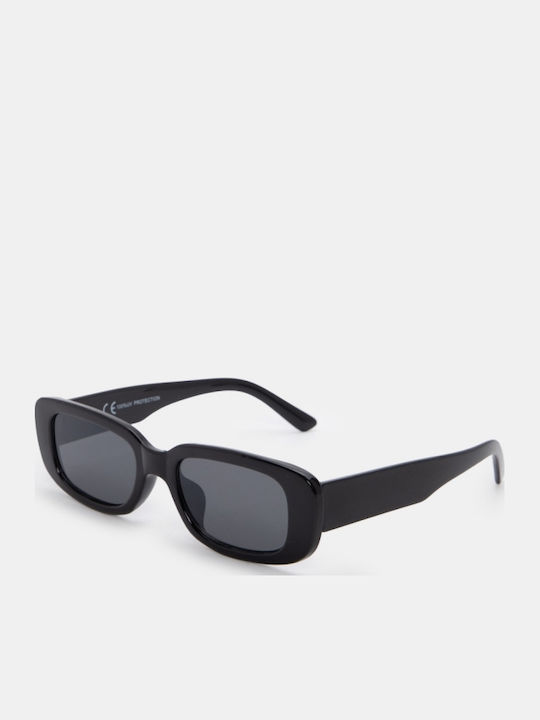 Luigi Unisex Sunglasses with Black Frame and Black Lens 4855201