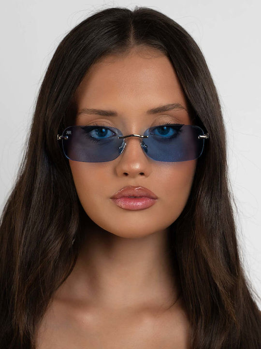 Red Raven Ragnar Women’s Sunglasses With Blue Frame And Blue Lens rd-000071-FROZENBLUE-