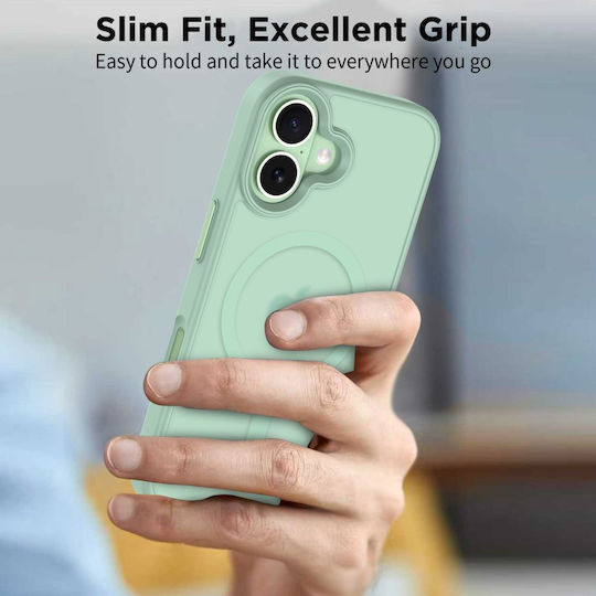 Tech-Protect Magmat Back Cover Σιλικόνης / Πλαστικό Πράσινο (iPhone 17)