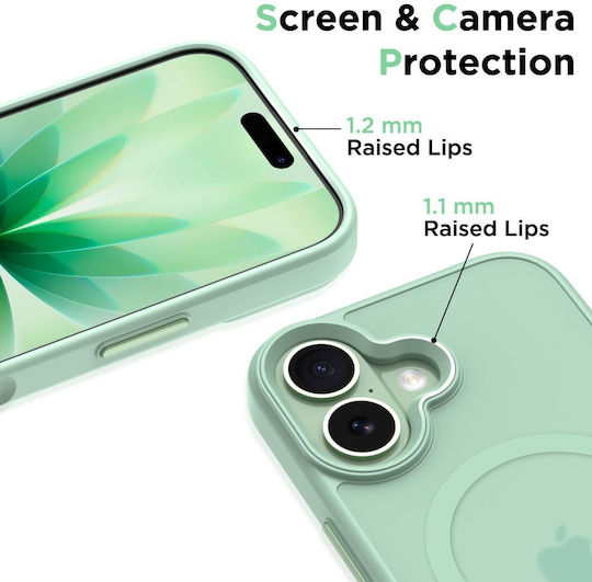 Tech-Protect Magmat Back Cover Σιλικόνης / Πλαστικό Πράσινο (iPhone 17)