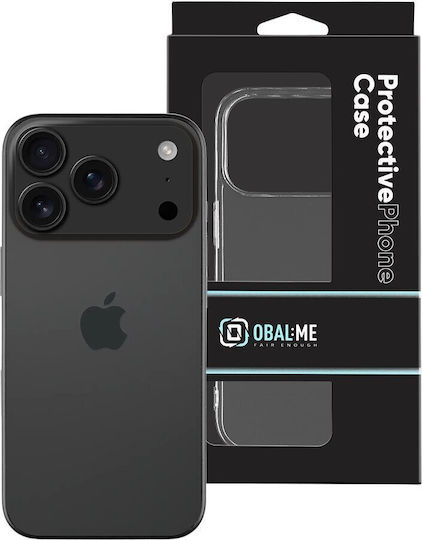 Obal:Me Back Cover Silicone 1mm Transparent (iPhone 17 Pro)