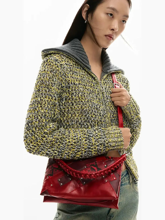 Damen Schultertasche Rote