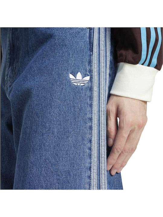 Adidas Firebird Adicolor Jeanshose Mittelblau Denim