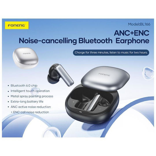 Foneng mit 2 USB-A Anschlüssen und Kabel Micro-USB Weiß (EU20)