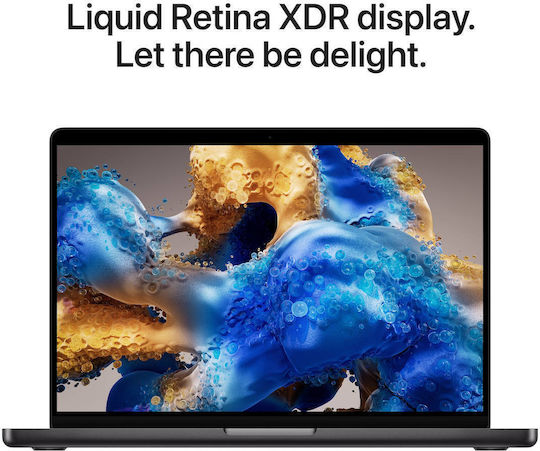 Apple MacBook Pro 14,2" Ecran Retina IPS 120Hz (M5 Max-18 Nuclee/36GB/2TB SSD/32 Nuclee GPU) Negru Spațial (Tastatură Engleză SUA)