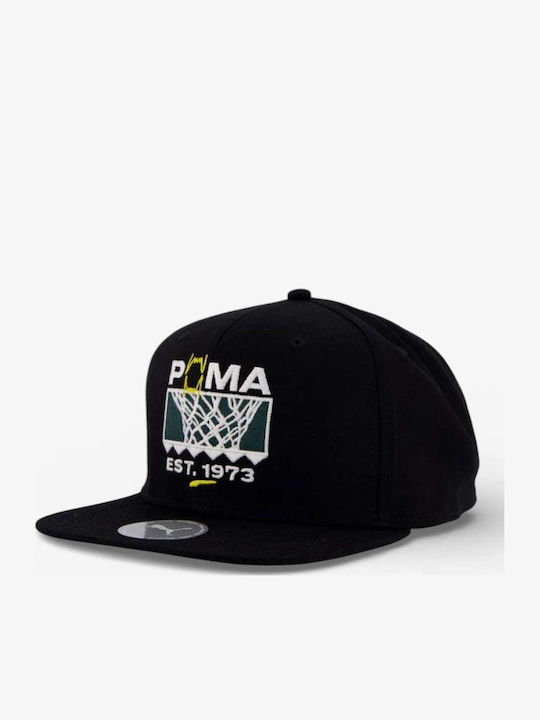 PUMA Kinderhut Jockey Sonnenschutz Basketball Pro Schwarz