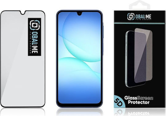 Obal:Me 5D 0.4mm Tempered Glass Μαύρο (Galaxy A17)