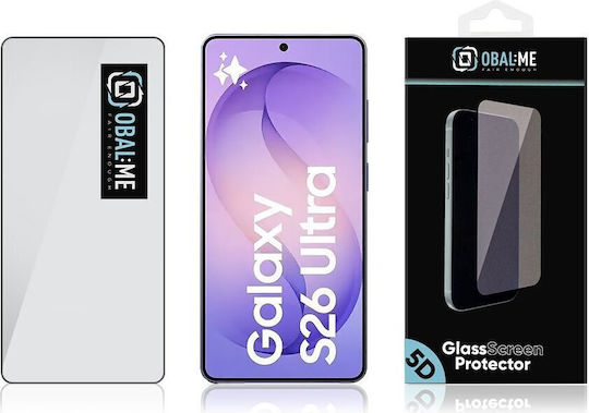 Obal:Me 5D Закалено Стъкло Черен Galaxy S26 Ultra