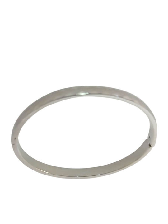 Kalliopi Silver Γυναικείο Βραχιόλι από Ατσάλι Επιχρυσωμένο 6cm