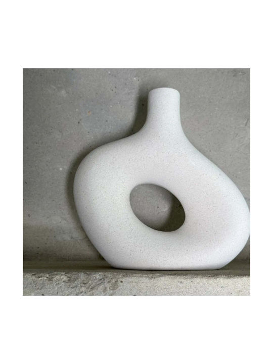 Phos & Gaia Decorative Ceramic Vase Luma Beige